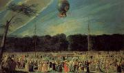 Antonio Carnicero, The  Ascent of a Montgolfier Balloon